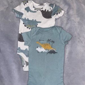 Carters Dinosaur onesie and matching pants